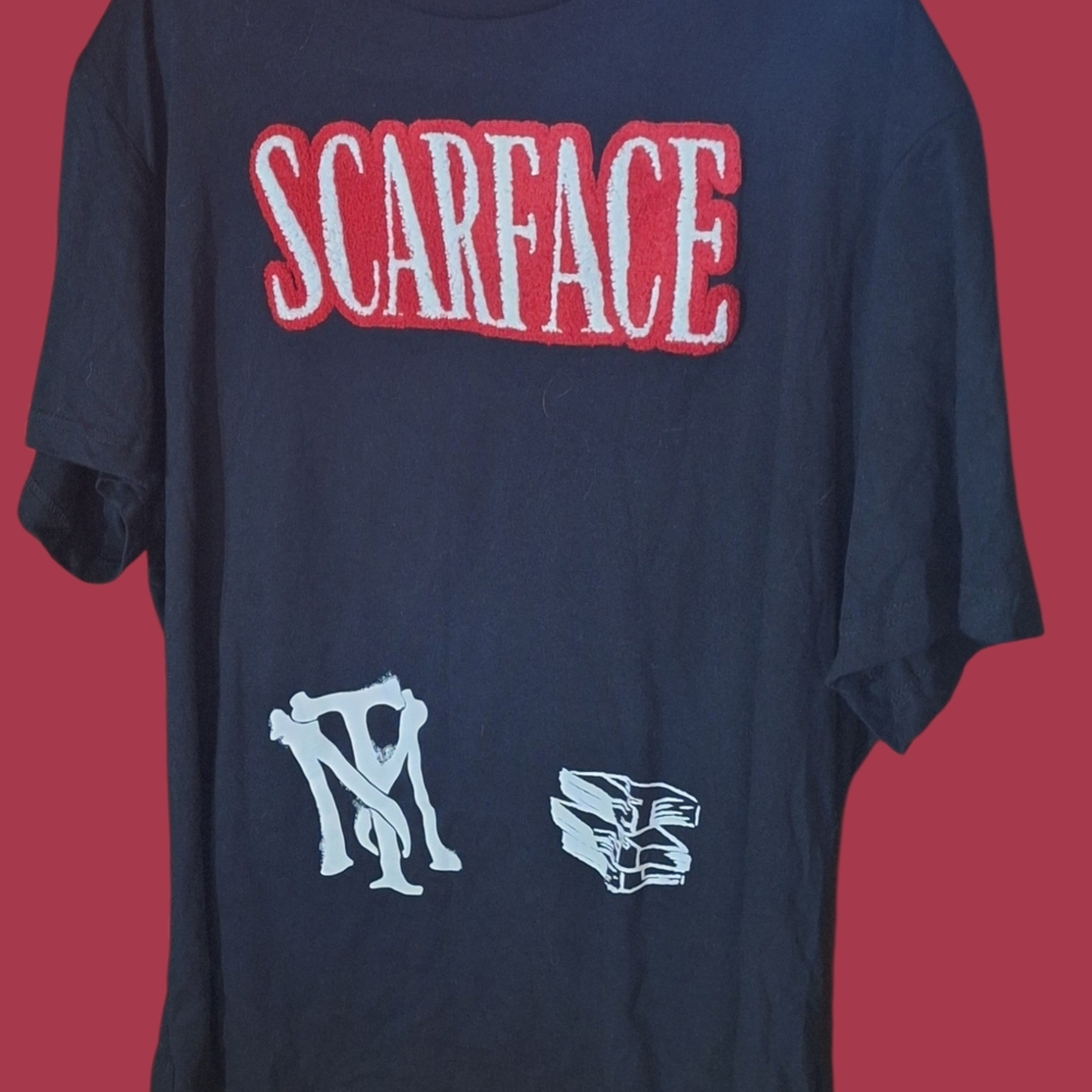 Scarface Graphic Black Tee - Short Sleeve